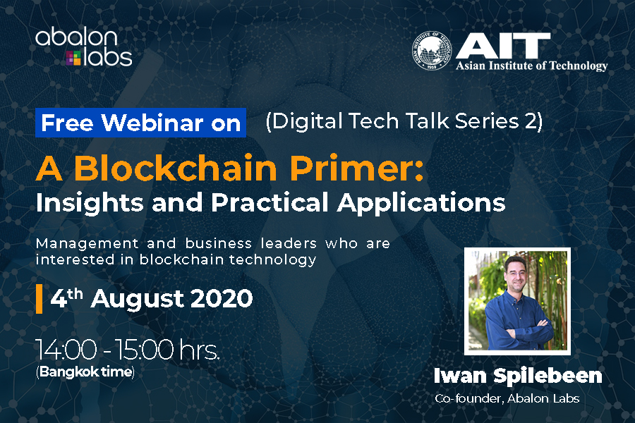 Webinar on A Blockchain Primer: Insights and Practical Applications ...